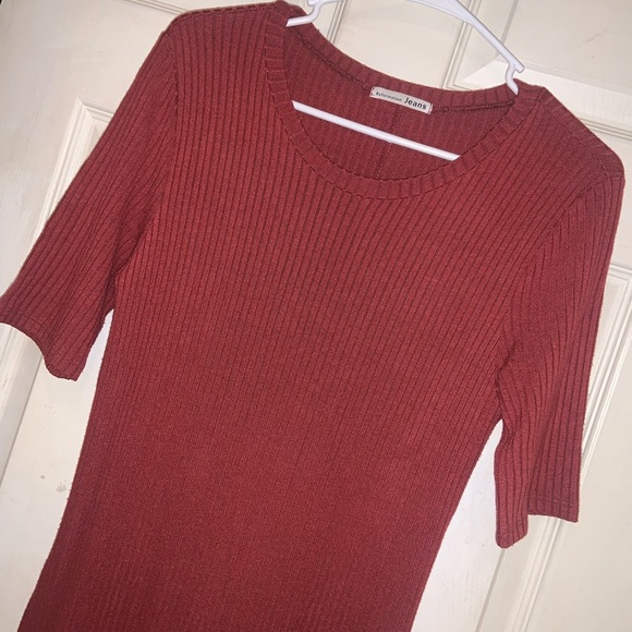 REFORMATION
Olympia Midi ribbed Dress In Rust revolve designer spring party boho - Picture 5 of 11